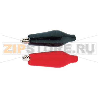 Зажим, тип: крокодил, черный, 15 мм, длина: 41 мм, 1 шт BKL Electronic 072407 