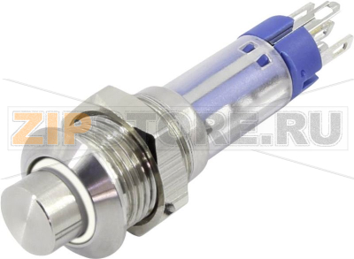 Кнопка, 1 шт TRU Components TC-GQ10-K-11ZE/W/24V/S203 