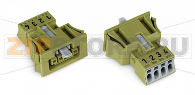 Защелкивающаяся розетка; 4-пол.; Код. B; 1,50 mm; светло-зеленые Wago 890-764 Protected against mismating and maintenance-freePush-in CAGE CLAMP® spring pressure connection technology allows solid conductors to be simply pushed into a unit.Low profile with 4.4 mm pole spacingComponents can be clearly printed on and color-coded to meet custom requirements.When assembled, the installation connectors comply with IP40 and are suitable for easily accessible areas....