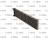 GRATE; TOP; FLAT CAST IRON 6
