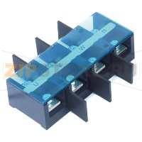 Клемма открытая, сильноточная, черная CHIKU RTC 100-4P