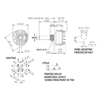 Переключатель поворотный 0.35 А, 4x30°, 4 позиции TRU Components TC-DS3X4P