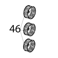 Motor fan D196, H81, 39 blade, nut M8 Unox XB 895