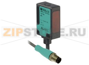 Рефлекторный датчик Retroreflective sensor ML7-55/25/82b/103/115b Pepperl+Fuchs Описание оборудованияRetroreflective sensor for standard applications, miniature design, polarization filter, front optical face, 3.5 m detection range, red light, light on, PNP output, weak signal output, fixed cable with M12 plug