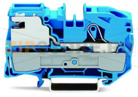 1-проводные клеммы с размыкателем нейтрали; 16 мм; Push-in CAGE CLAMP®; 16,00 mm; синие Wago 2016-7114