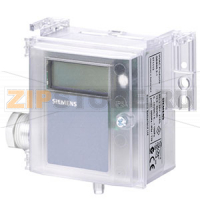 QBM3020-3D - Датчик перепада давления в воздуховоде с дисплеем, 0300 Па Siemens QBM3020-3D
