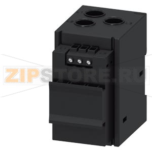 Модуль измерения тока/напряжения второго поколения V2; диапазон токов 10...115 A, измерение напряжения до  690 В, габаритная ширина 55 мм, проходные трансформаторы, совместим с базовым модулем SIMOCODE pro V Siemens 3UF7112-1AA01-0 