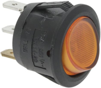 SWITCH 1-POLE ORANGE 10A 250V