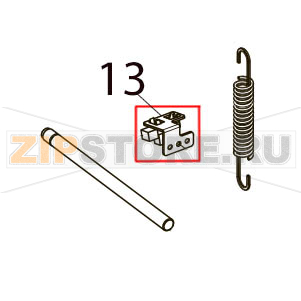 Sensor attachment plate Toshiba TEC SP40II Sensor attachment plate Toshiba TEC SP40IIЗапчасть на деталировке под номером: 13