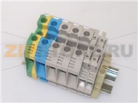 MORSETTIERA SU GUIDA DIN 110 mm