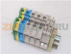 MORSETTIERA SU GUIDA DIN 110 mm 