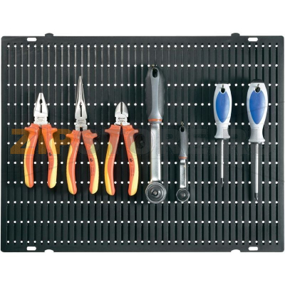 Панель настенная, перфорированная, универсальная Toolcraft 886324 