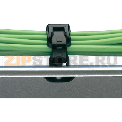 Крепление кабеля, разъемное, серое, 1 шт Panduit PBMS-H25-C14 