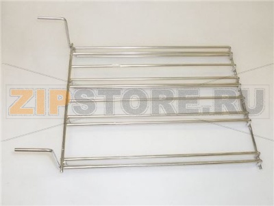 GRIGLIA LATERALE SX CON FERMO INOX 