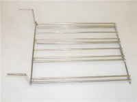 GRIGLIA LATERALE SX CON FERMO INOX