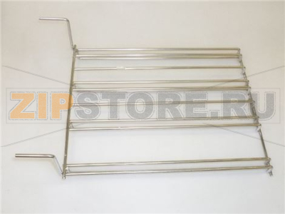 GRIGLIA LATERALE SX CON FERMO INOX 