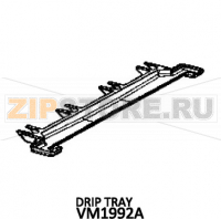 Drip tray Unox XBC 605E