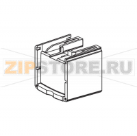 Chrom. coffee dispenser mobile part XSMC Saeco Syntia Cappuccino