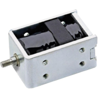 Соленоид, ход штока: 10 мм, 12 В/DC, 1 шт Intertec ITS-LX-2218-12VDC-10mm