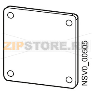 BD2-APO ADAPTER PLATE INDIVIDUAL SOCKET OUTLET CUTOUT Siemens BVP:203258 