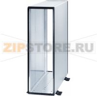 Корпус высокий без вентиляции, 132.55x448.7x495.5 мм U 3 HP 84, 3/4 U Bopla INS 48380 V