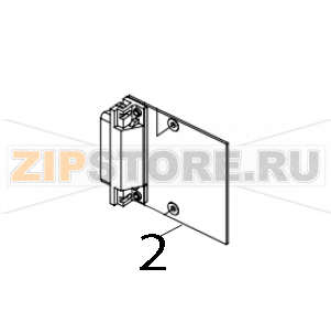 Option board / parallel TSC MH361T Option board / parallel TSC MH361TЗапчасть на деталировке под номером: 2
