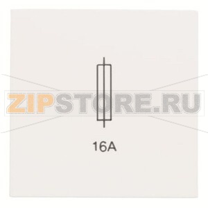 Держатель для предохранителя, альпийский белый ABB 2CLA220800N1101 