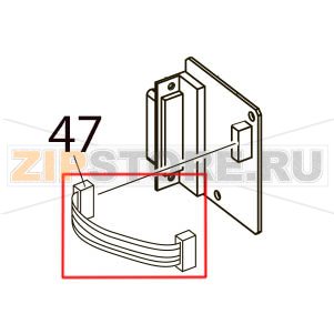 EXPIO Harness Toshiba TEC B-SX5T-TS22-QM-R EXPIO Harness Toshiba TEC B-SX5T-TS22-QM-RЗапчасть на деталировке под номером: 47