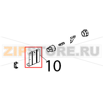 Staffa sostegno muffola L.M. Unox XF 193 Staffa sostegno muffola L.M. Unox XF 193Запчасть на деталировке под номером: 10
