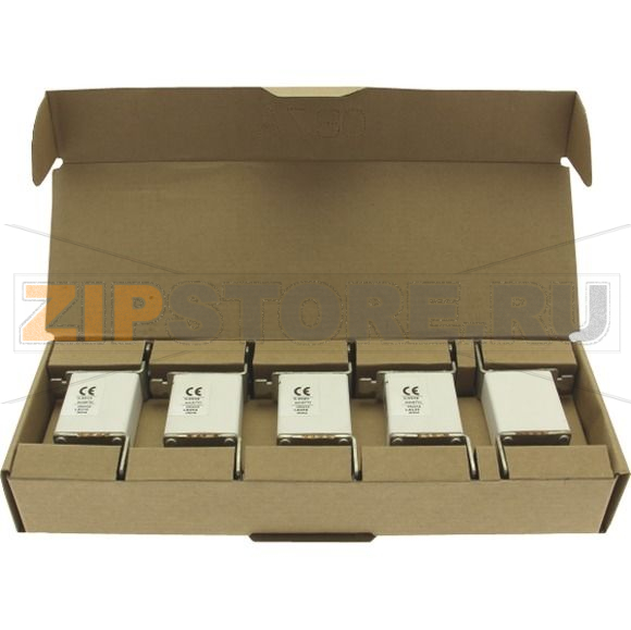 Предохранитель, 100 A, AC 690 В, 200 кА, size 000, 21x40x100 мм, aR, DIN, IEC Т Eaton FUSE 100 