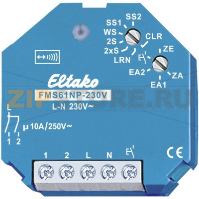 Контроллер многофункциональный, беспроводной Eltako FMS61NP-230V 