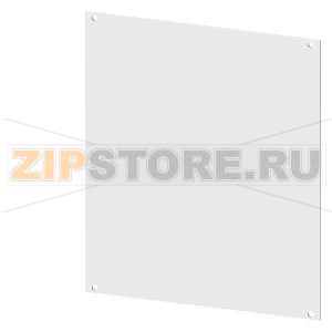 SIVACON, cover, for the Installation of standard devices 7XP 3/6, RAL7035 Siemens 8MF1000-2AB36 