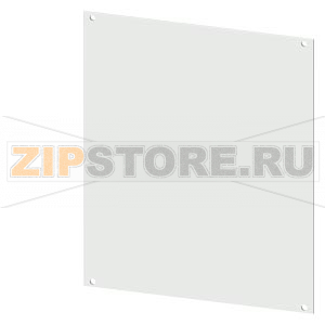 SIVACON, cover, for the Installation of standard devices 7XP 3/6, RAL7035 Siemens 8MF1000-2AB36 