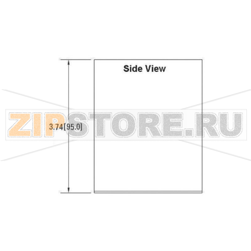 Радиатор 1.5 К/Вт, 81x45x106.5 мм, 1 шт Crydom HS151DR 