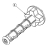 Втулка риббона 4" Datamax A-6212 RH