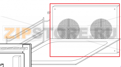 Fan cover Garbin 43 DX    Fan cover Garbin 43 DXЗапчасть на сборочном чертеже под номером: PARVENT012