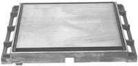 PIASTRA LISCIA 445x345 mm