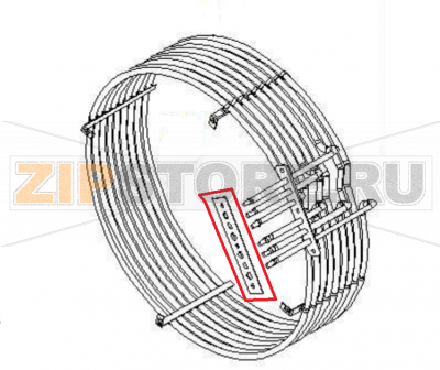 Gasket Angelo Po FX101E3  Gasket Angelo Po FX101E3Запчасть на 