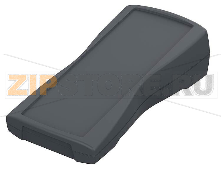Корпус ручной с отсеком для 3 батареек типа АА, 159.4x77.9x33.5 мм, IP 40 (IP 65) Bopla BS 603 F-7024 