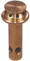Tête de brûleur avec tube