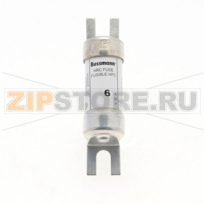 Предохранитель, 6 A, AC 600 В, DC 250 В, 200 кА, HRCI-CA, 14x55 мм, CSA Eaton 6A BRUSH FUSE CANAD 