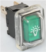 INTERRUPTEUR VERT POUR LUMIERE