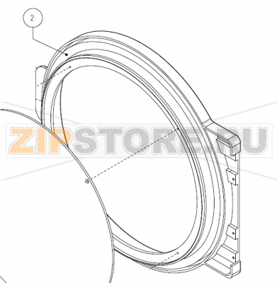 Guarnizione oblo ES 10/34 Imesa ES 10                      Guarnizione oblo ES 10/34 Imesa ES 10Запчасть на сборочном чертеже под номером: 2Название запчасти на итальянском языке: Guarnizione oblo ES 10/34 Imesa ES 10