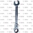 MIXED RECL. RATCHET KEY 13 MM