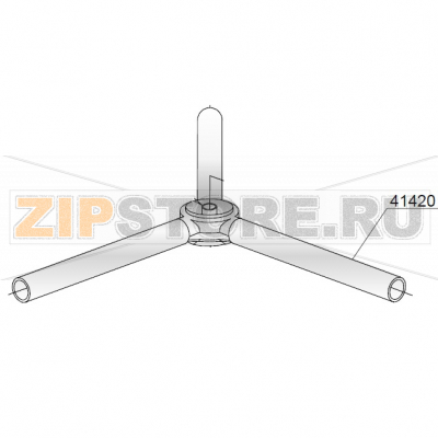 Upper/lower wash rotor DIHR LP3 S Plus Upper/lower wash rotor DIHR LP3 S PlusЗапчасть на деталировке под номером: 41420Название запчасти на английском языке: Upper/lower wash rotor DIHR LP3 S Plus