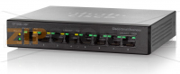 Коммутатор Неуправляемый Cisco - 110 series, Layer 1, 4-PoE, 8-10/100Mb, ROM-128MB, RAM-128MB, SF110D-08HP-EU