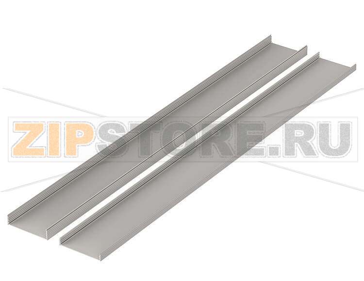 Корпус с поверхностью под плёночную клавиатуру (1,5 мм), 105x40x1000 мм Bopla F 1040-1000 
