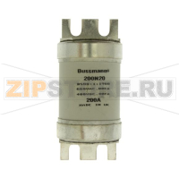 Предохранитель, 250 A, AC 660 В, 80 кА, BS88, 49x110 мм, gL/gG, BS, 92,5 мм Eaton 250A 660V INDUST