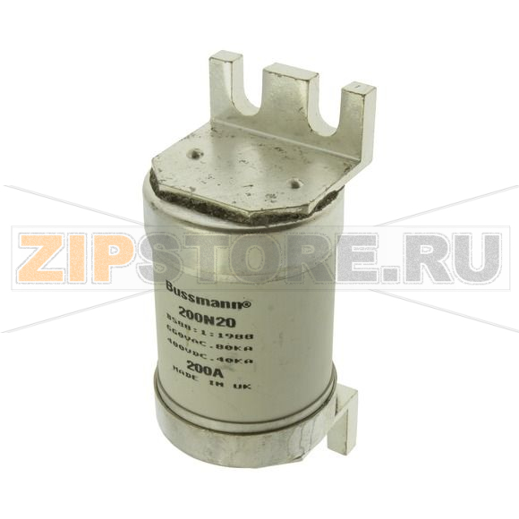 Предохранитель, 250 A, AC 660 В, 80 кА, BS88, 49x110 мм, gL/gG, BS, 92,5 мм Eaton 250A 660V INDUST 