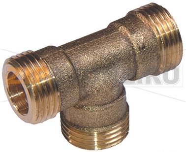 Т-ОБРАЗНЫЙ ФИТИНГ Ø 3/8&quot;M-3/8&quot;M-3/8&quot;M 